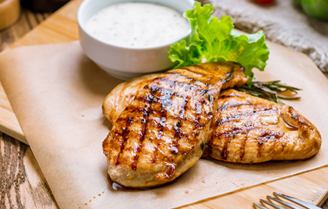 Piept De Pui La Gratar